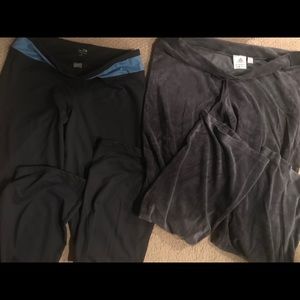 2 prs comfy lounge pants